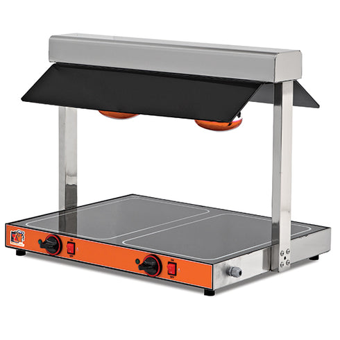 Plan Chauffe 2X Gn 1/1 Avec 2 Lampes Halogènes, 2093A1E