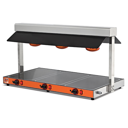 Plan Chauffe 3X Gn 1/1 Avec 3 Lampes Halogènes, 2093A2