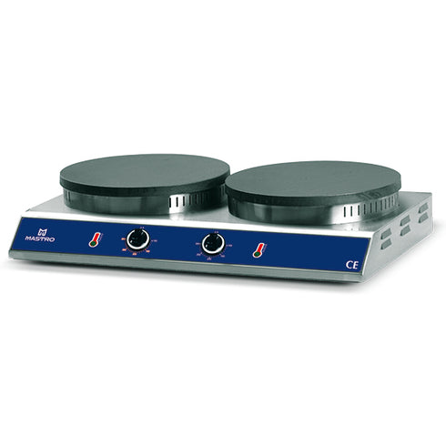 Crêpière Électrique, 2X Ø 350 Mm, 2223GE