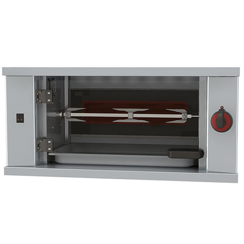 Rôtissoire à Poulets Électrique Avec Éclairage, 1 Broche Pour 3 Poulets, 53054/CN