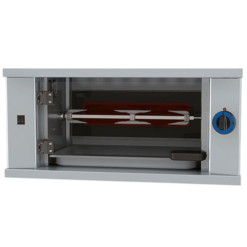 Rôtissoire à Poulets à Gaz Avec Éclairage, 1 Broche Pour 3 Poulets, 5305/CN