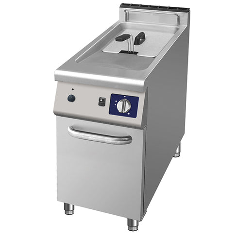 Friteuse Gaz Sur Soubassement Fermé, 17 Litres, 7215A