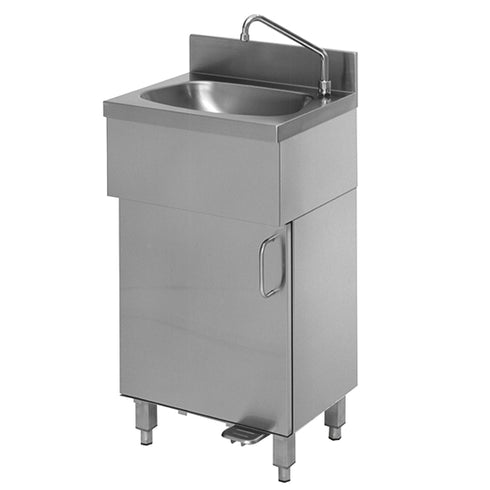 Lave-Mains Sur Soubassement Fermé Avec Commande à Pédal, 9011G