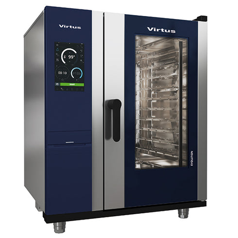 Four Mixte Électrique à Vapeur Avec Chauffe-Eau Et Système De Nettoyage Automatique, 10X Gn 1/1, AIC0039/FN