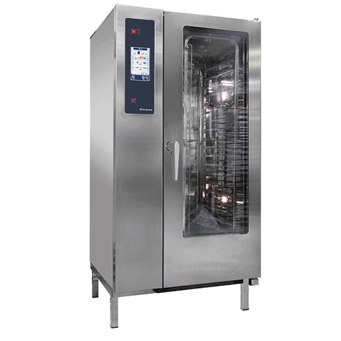 Four Mixte Électrique à Vapeur Avec Chauffe-Eau Et Système De Nettoyage Automatique, 20X Gn 1/1, AIC0043/F