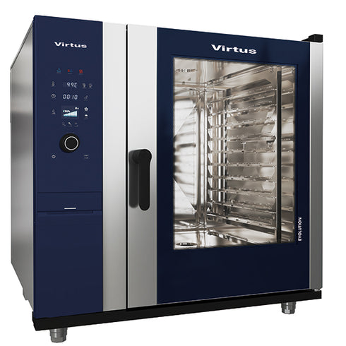 Four à Convection Électrique Avec Vapeur Directe Et Système De Nettoyage Automatique, 10X Gn 2/1, AIC0073/FN