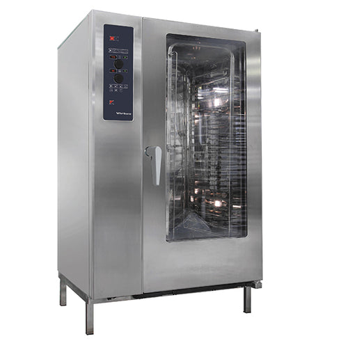 Four à Convection Électrique Avec Vapeur Directe Et Système De Nettoyage Automatique, 20X Gn 2/1, AIC0075/F