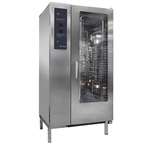 Four à Convection à Gaz Avec Vapeur Directe Et Système De Nettoyage Automatique, 20X Gn 1/1, AIC0079/F