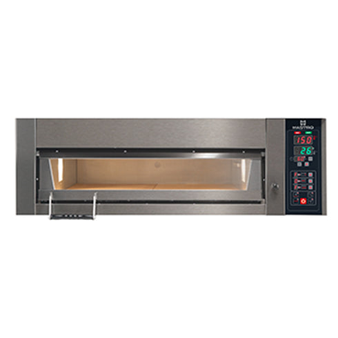 Four Électrique Boulangerie Pour 2 Plateaux 60X40 Cm H=18 Cm Avec Vapeur, Contrôle Digital, AIF0055