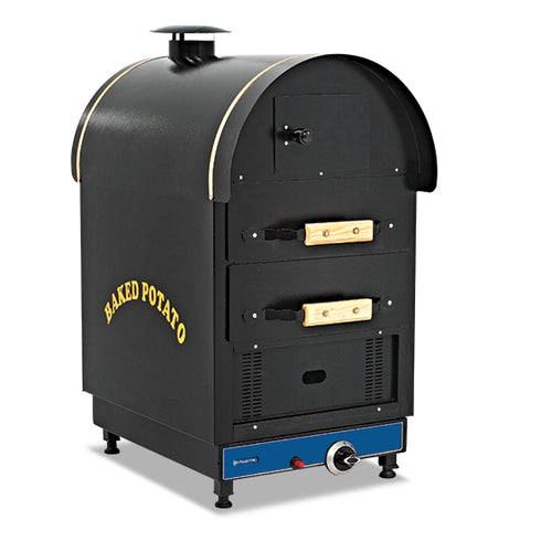 Four à Pommes De Terre Avec 2 Tiroirs Chauffants, Capacité 24-30 Pommes De Terre/ Heure, AIH0001