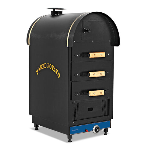 Four à Pommes De Terre Avec 3 Tiroirs Chauffants, Capacité 36-45 Pommes De Terre/ Heure, AIH0002