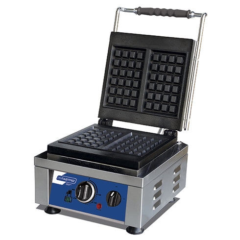 Gaufrier Simple Type "Bruxelles", Plaques Fixes, AQZ0001/E