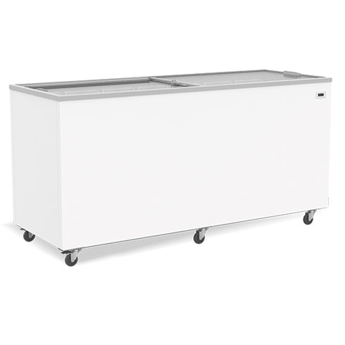 Congélateur Bahut 582 (490) Litres Avec Couvercles Coulissantes En Verre, -14°/-24°C, BCZ0012/S