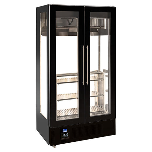 Présentoir De Maturation De La Viande À Île Avec 2 Portes Et Écran De L'Humidité, BFF0002