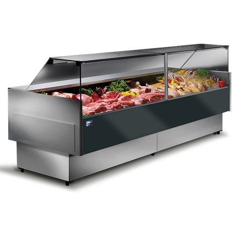 Vitrine Réfrgérée Ventilé à Viande 1040 Mm Avec Vitre Vertical, 0°/+4°C, BGD0015