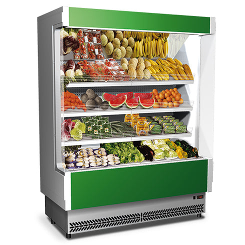 Mural Réfrigéré 2080 Mm Avec 3 Étagères, +6°/+8°C - Fruits Et Legumes, BHZ0067