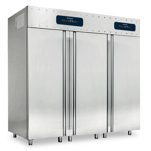 Congélateur 700+1400 Litres En Inox 3 Portes, Gn 2/1, -10°/-22°C, BMB0082