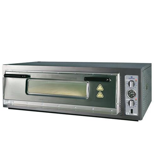 Four à Pizza Électrique Pour 6 Pizzas Ø30 Cm, Contrôle Mechanique, CAB0112/E