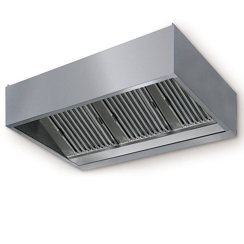 Hotte Murale Cubique Avec Éclairage Intégré, 2000X1100 Mm, DAA0046