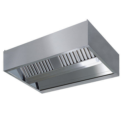 Hotte Centrale Cubique Avec Éclairage Intégré, 2000X1800 Mm, DAB0019