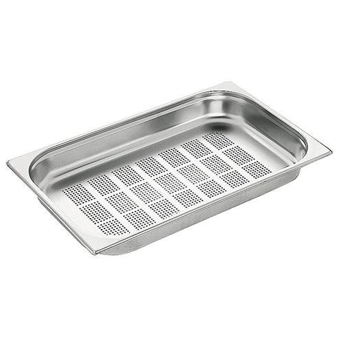 Bac Gn Perforé En Inox, Gn 1/1 H=65 Mm, FAA0041