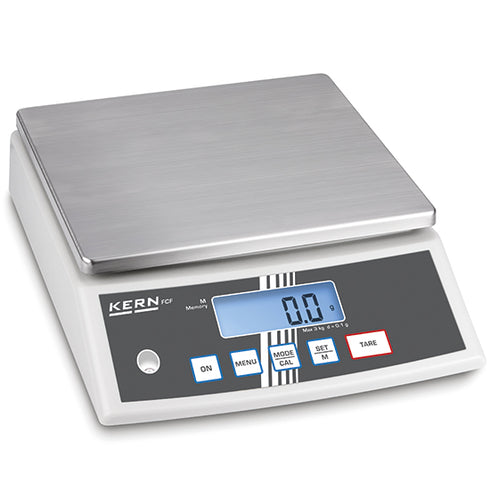 Balance De Table En Acier Inox, Charge Utile Maximum 3 Kg, Lecture 0,1 G, FCF3K4