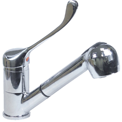 Mélangeur Monotrou Et à Levier Unique Avec Douchette Extractible, Raccord 1/2", GDZ0006/G