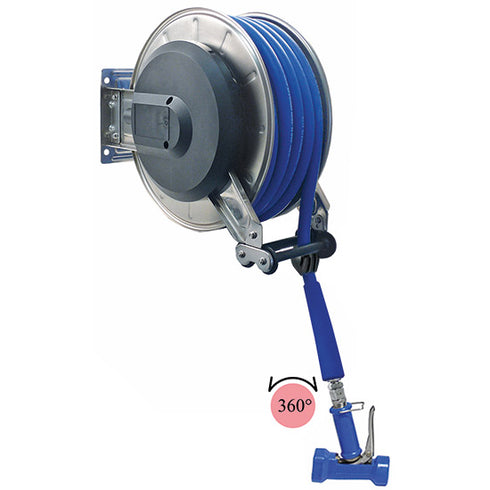 Enrouleur De Tuyaux Avec Douchette, 10 M, Raccord 1/2, GDZ0045