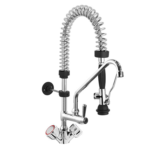 Douche Vaisselle Sur Mélangeur Monotrou Avec Bec Pivotant, Raccord 3/8", GDZ0052/M