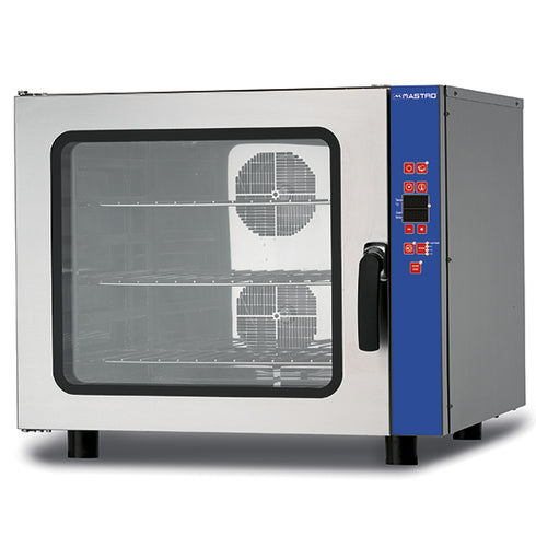 Four à Convection Électrique Programmable Avec Humidificateur, 6X Gn 1/1 Ou 600X400 Mm, 400V, GEU611P