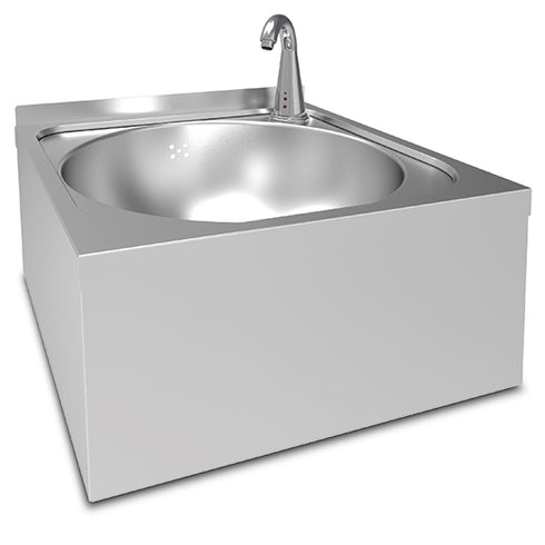 Lave-Mains Mural Ø 390 Mm Avec Robinet Électronique Contrôlé, GLC0025