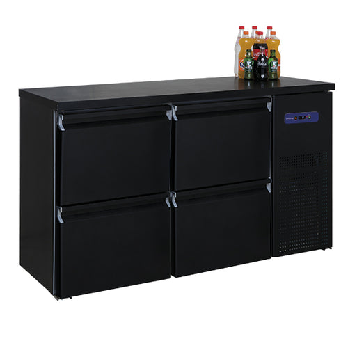 Refroidisseur De Bouteilles Avec 4 Tiroirs, 320 Litres, -2°/+8°C, HAB0041