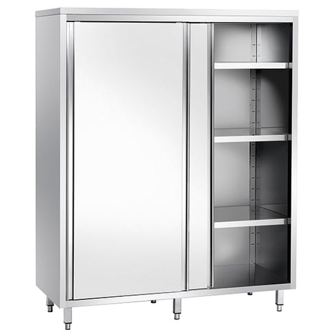 Armoire De Rangement Avec Portes Coulissantes Et 3 Étagères, 1000X600 Mm, HCC0005