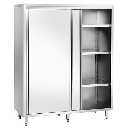 Armoire De Rangement Avec Portes Coulissantes Et 3 Étagères, 1000X700 Mm, HCC0012