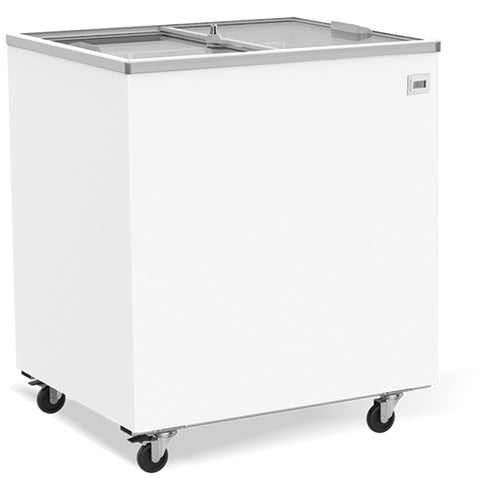 Congélateur Bahut 208 Litres Avec Couvercles Coulissantes En Verre, -14°/-24°C, LG21T/S