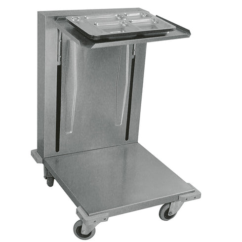 Chariot à Transport Plateau 530X370 Mm En Acier Inox, NKP370-530