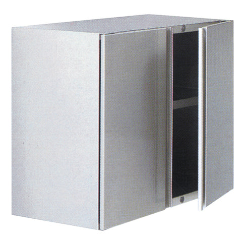 Armoire Murale Avec Porte Battante Et Étagère Intermédiaire, 600X400 Mm, SAPB656