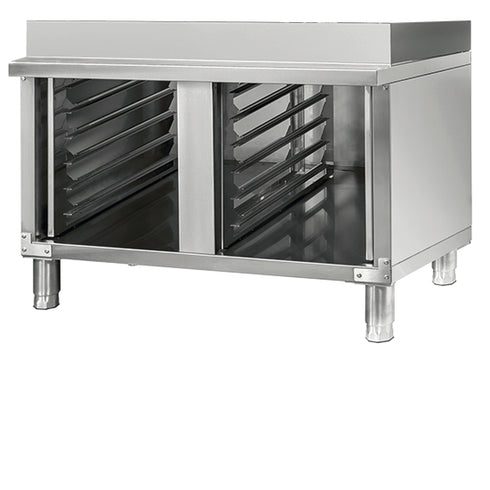 Support Fermé Sur 3 Côtés Avec Guides Pour Fours 6X Gn 1/1 Et 10X Gn 1/1, SH11BC