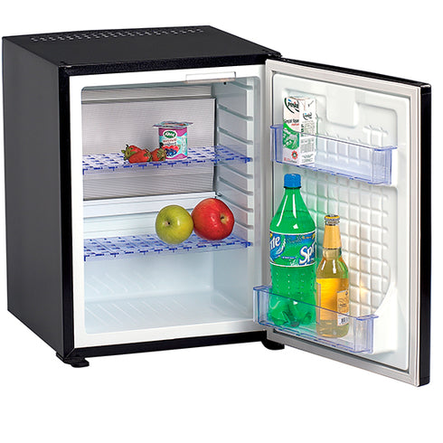 Minibar Avec 2 Étagères, Noir, 38 Litres, SM401