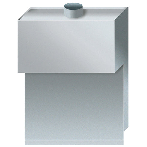 Cheminée D’Extraction Gaz Brulés 400 Mm, V40CAM