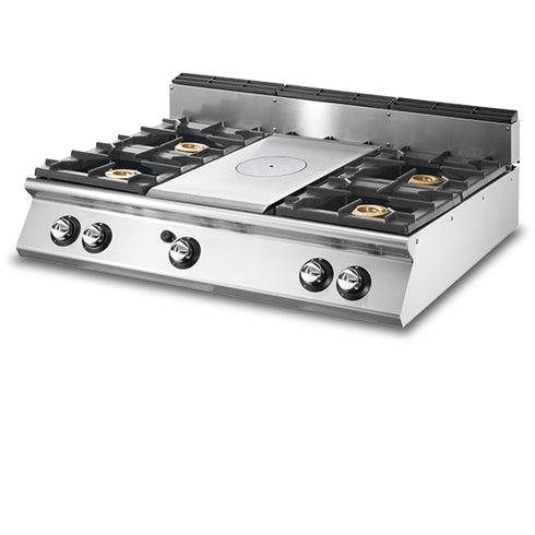 Plaque Coup De Feu Gaz, Top + 4 Brûleurs, V70120TPPCG2T