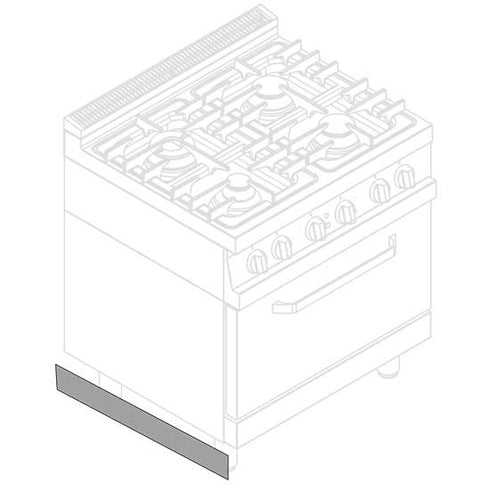 Plinthe Laterale 700 Mm, V70ZL