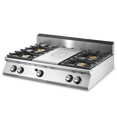 Plaque Coup De Feu Gaz, Top + 4 Brûleurs, V90120TPPCG2T