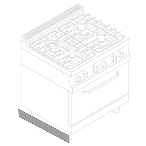 Plinthe Laterale 900 Mm, V90ZL