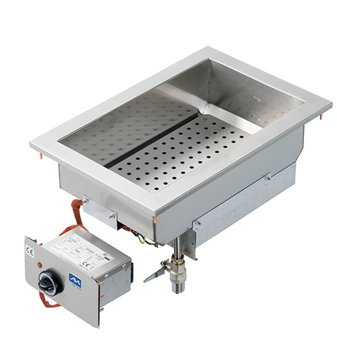 Bain-Marie Électrique Intégré, 1 Cuve Gn 1/1 H=150 Mm, VI6540BMED