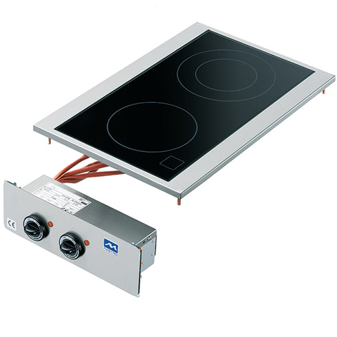 Plan De Cuisson Électrique En Vitrocéramique Intégré, 2 Plaques, VI6540PVED