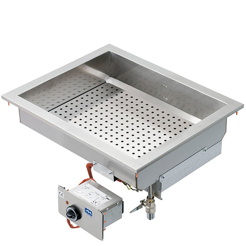 Bain-Marie Électrique Intégré, 1 Cuve Gn 2/1 H=150 Mm, VI6570BMED