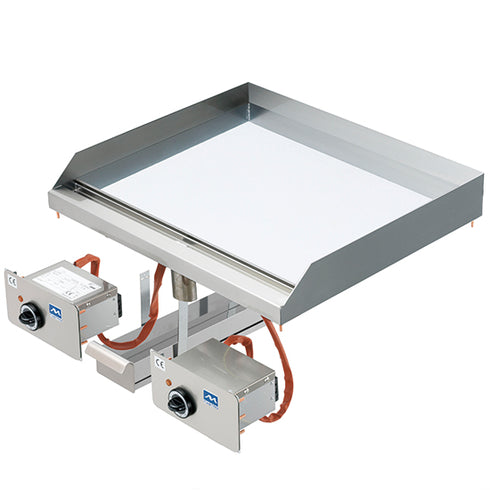 Plaque Grillades Électrique Intégrée, Plaque Chromée Lisse, VI6570FTECRD