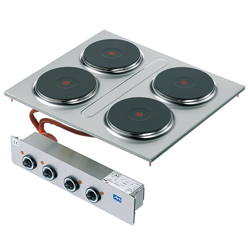 Plan De Cuisson Électrique Intégré, 4 Plaques, VI6570PCED