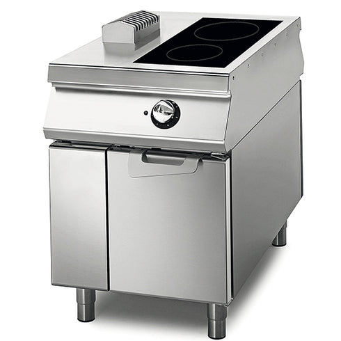 Plaque Vitroceramique Avec 2 Plaques Sur Coffre Avec Portes, Tableau De Contrôle Sur Deux Côtès, VS11060PVE